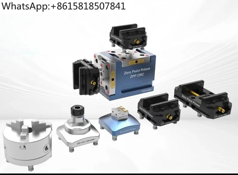 Three-axis four-axis five-axis heightening tower stack CNC self-centering vice quick clamping