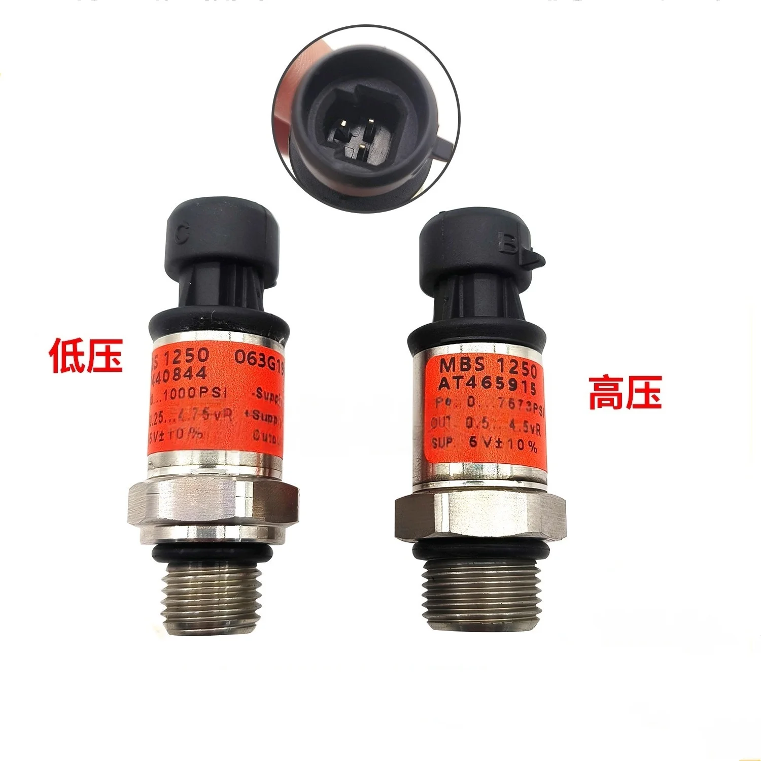 AT440844 and AT465915 high and low pressure sensors are suitable for John Deere harvester engines