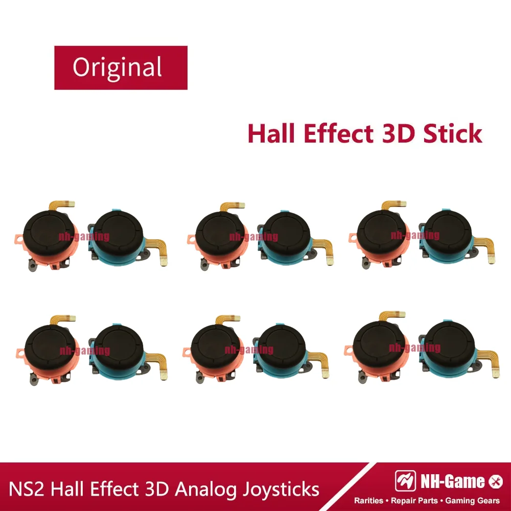 10/30 pairs For NS2 Console Joycons Controller Hall Effect Joystick  3D Analog Stick Replacement for Switch 2 Left Right Rocker