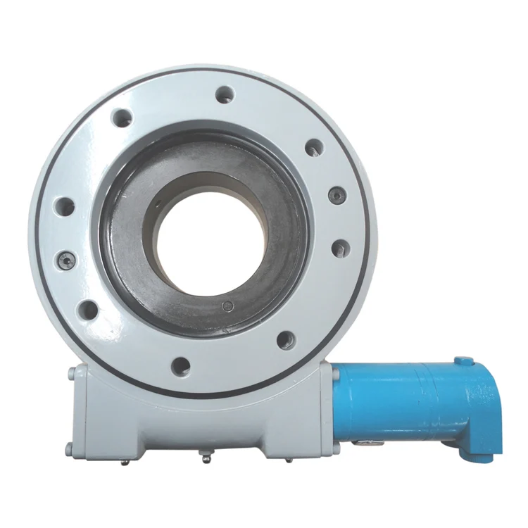 SE7-73-H-16R Single Axis Enclosed Housing Worm Gear Slewing Drive With Motor 7 Inches 1.5kN.m Output Torque In Stock