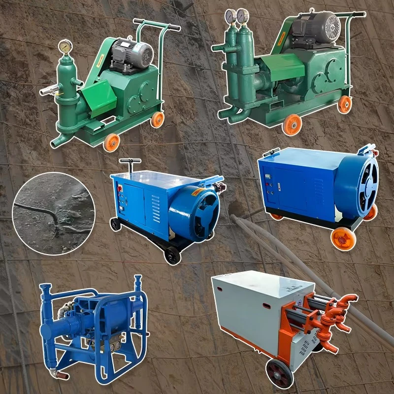 Portable Manual High Pressure Sand Cement Mortar Grout Spray Pump Machine with Best Price for Sale view 5