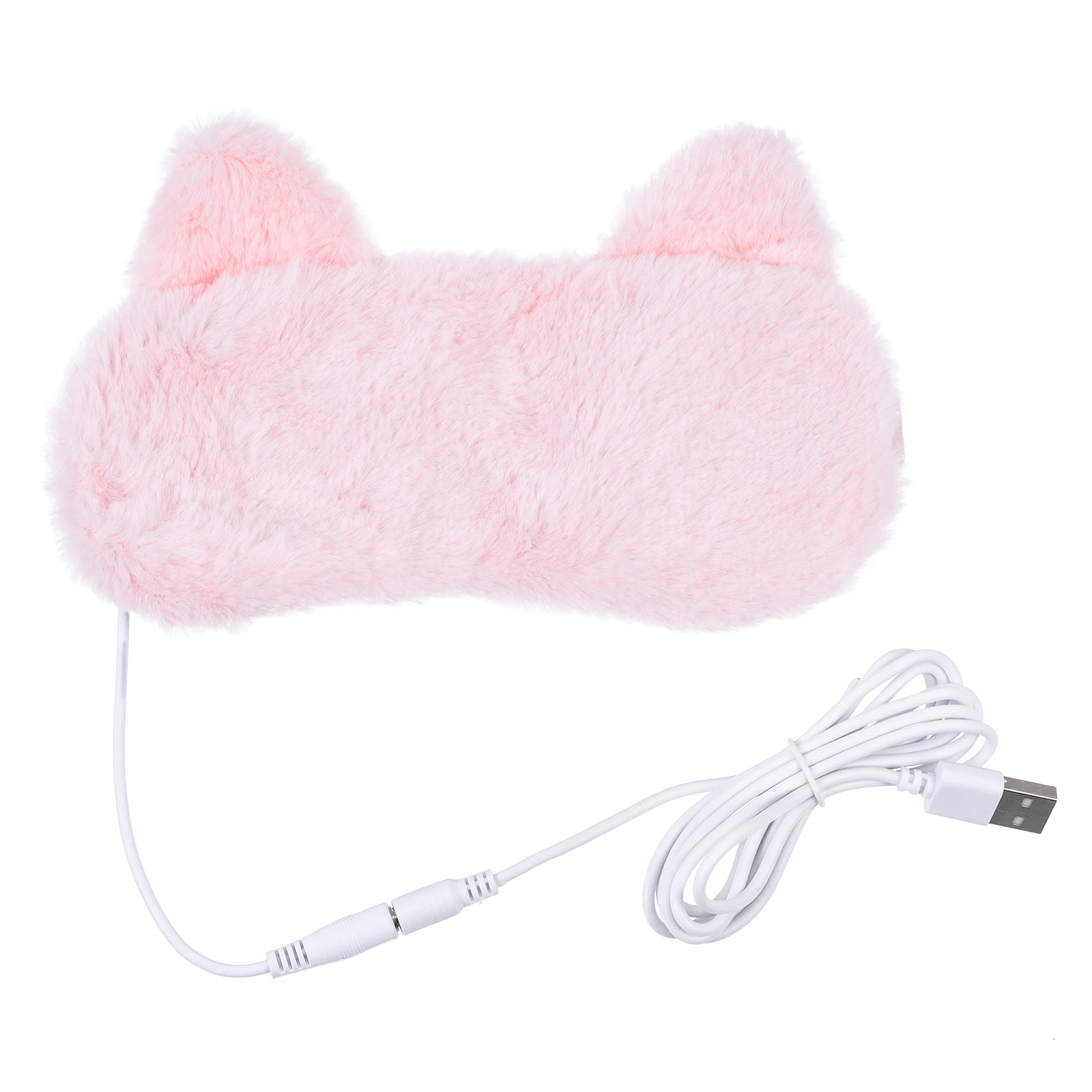 

Маска для глаз с USB-подогревом, мягкий, удобный, горячий компресс, расслабляет мышцы глаз, улучшает зрение, уменьшает отечность, темные круги