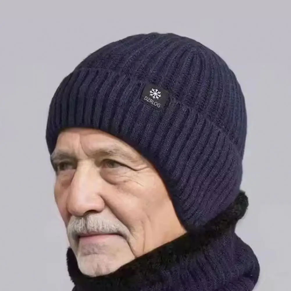 Ear Protection Winter Hats Stylish Soft Beanie Hat For Men Women Classic Knit Earflap Hat Warm Cap With Ears ﻿