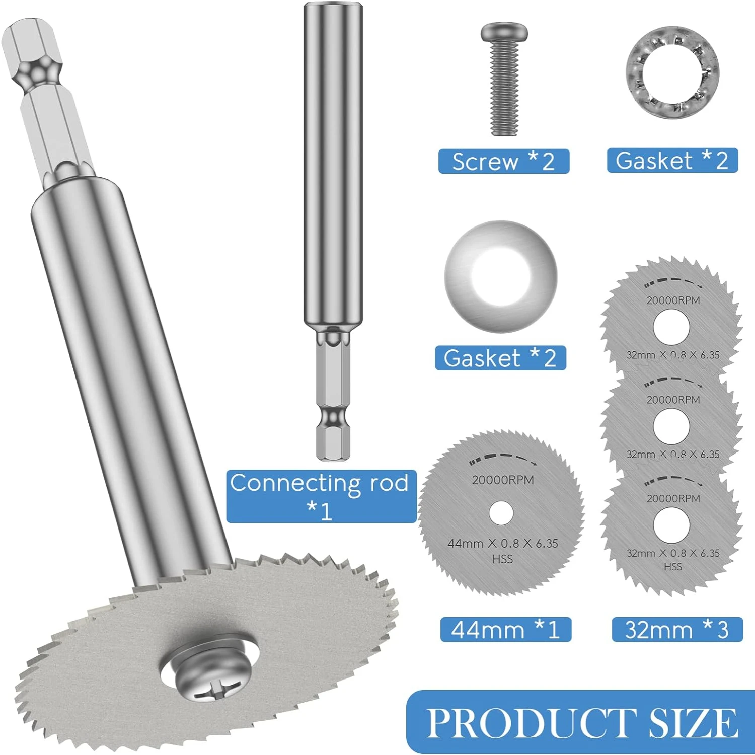 Sharp High Speed Steel Inside Cutter for Plumbing, Wide Compatibility 32/44mm Inside Pipe Tool for Repairing and Maintenance of