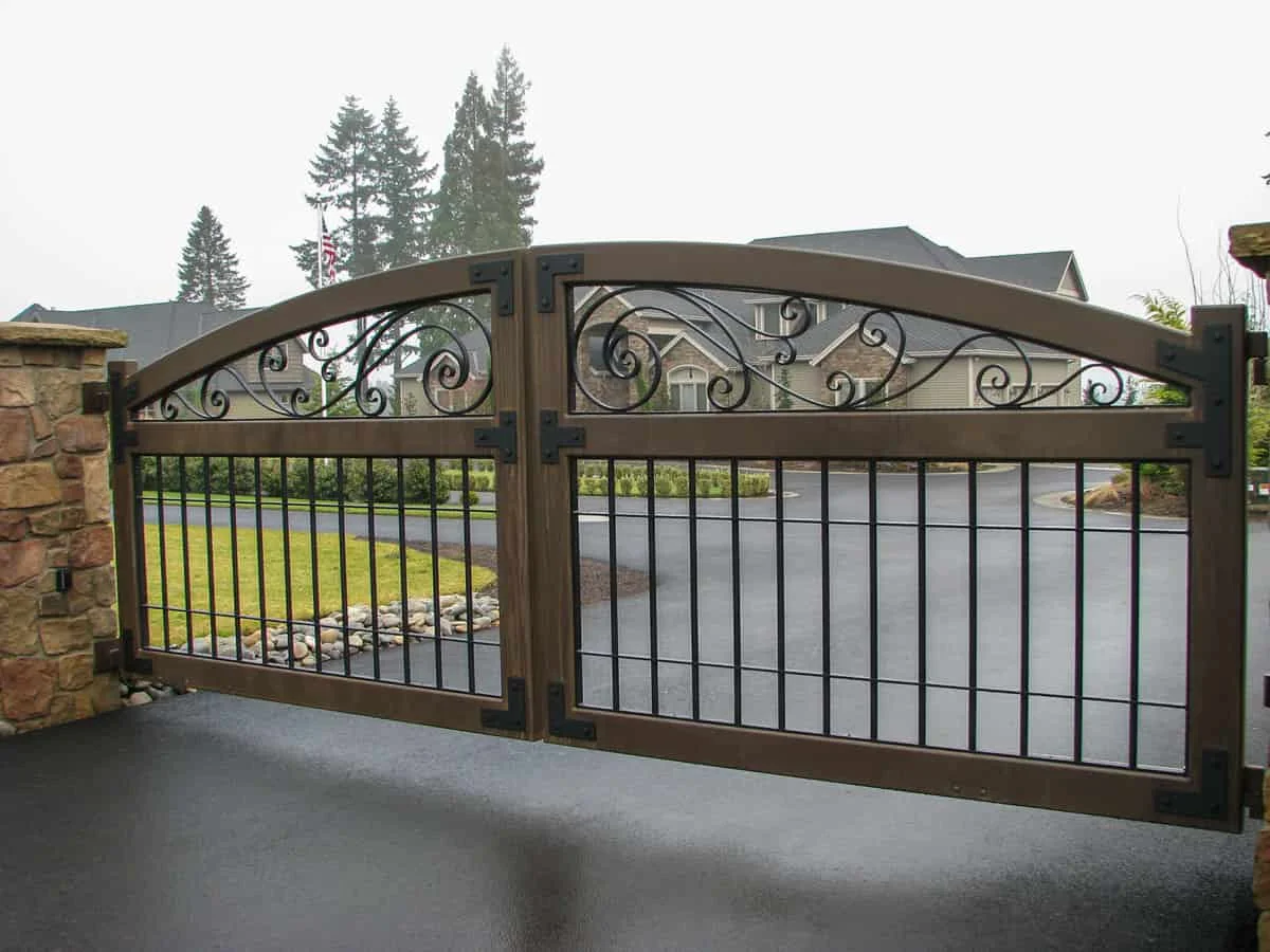 Modelos forjado Iron Gate, qualidade Superior Metal Gate