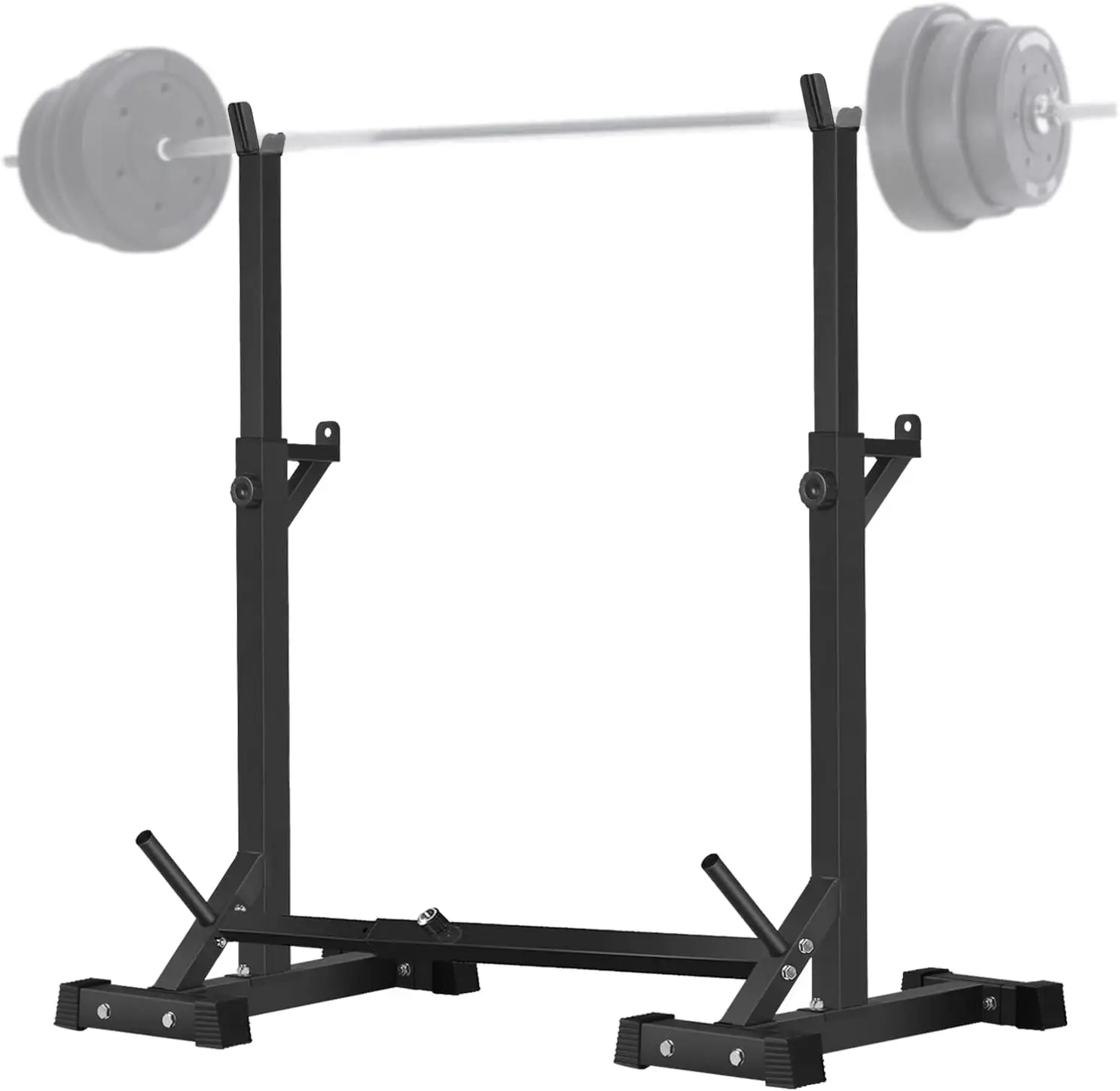 

Adjustable Squat Rack Stand Multi-Function Barbell Rack Weight Lifting Gym Dumbbell Racks Home Gym Bench Press Rack 600Lbs