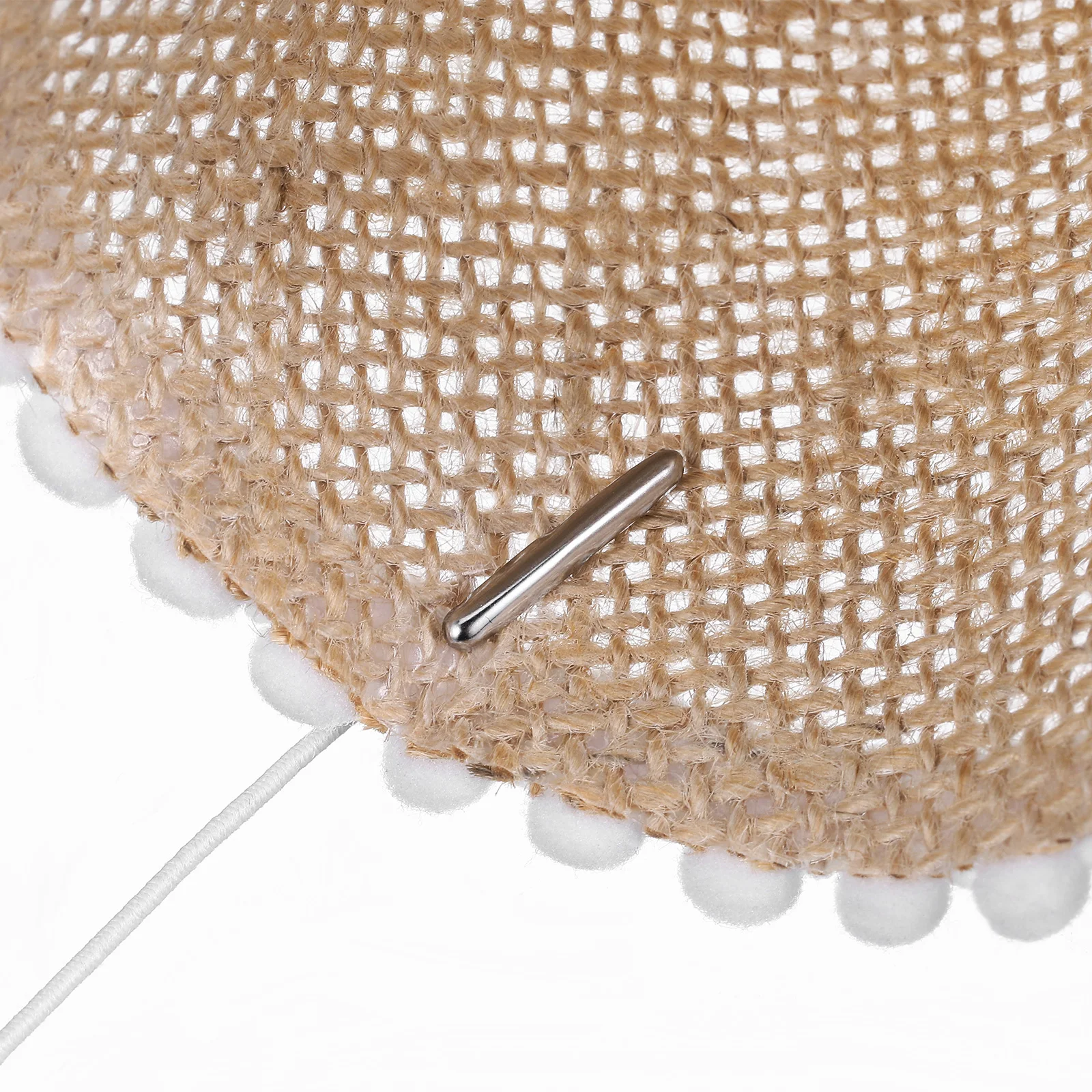 

1 pc Birthday Party Hat Linen Party Hats Shower Celebration Headwear Lightweight Adorable Crown for