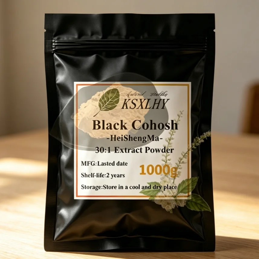 

Global Distributors Customized Raw Materials For 30:1Black Cohosh Extract Powder,Aluminum Foil Bag Packing