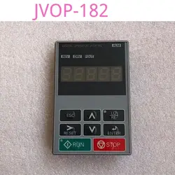 second-hand Yaskawa frequency converter operation panel JVOP182 is suitable for A1000V1000H1000 series frequency converters