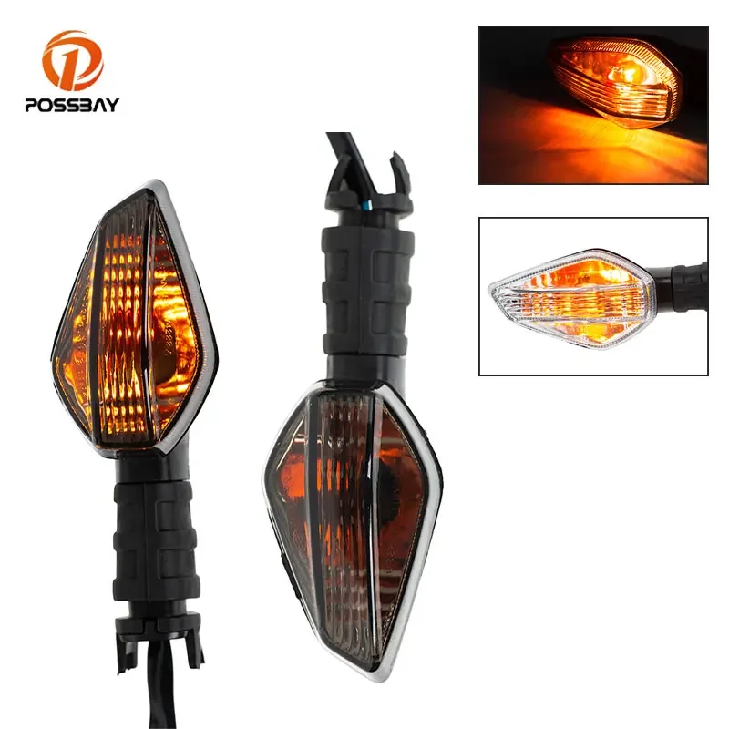 Motorcycle 12V  LED Turn Signal Indicator Light Amber Stunner Blinker Lamp for Honda RS150 V2  RS-150 RS 150 RS150R Accessories