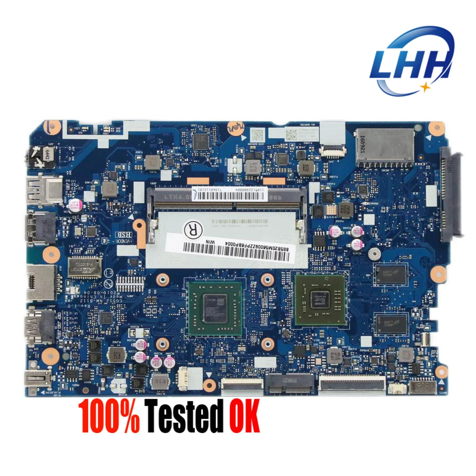 

NM-B112 Mainboard for Lenovo Ideapad 110-15AST Laptop Motherboard with CPU A9-9400 GPU R5 M430 2GB DDR4 100% OK