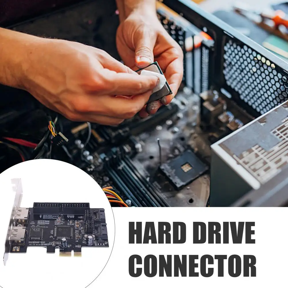 Hard Drive Connector Pci Express Expansion Card High-speed Adapter Universal Plug-and-play Computer Accessory Reliable