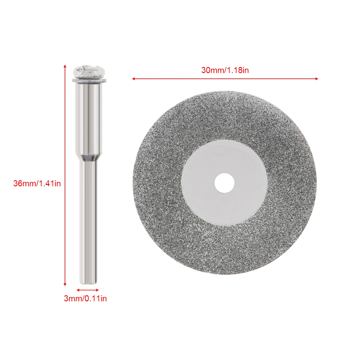 10pcs 20mm/25mm/30mm/ 35mm Diamond Cutting Discs Saw Blade for Cutting Glass Metal Diamond Cutting Discs  Abrasive Tools