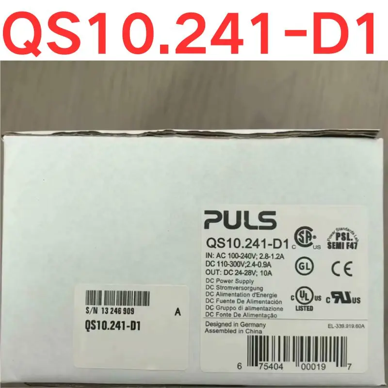 

brand-new, Power supply QS10.241-D1 Prices can be discounted