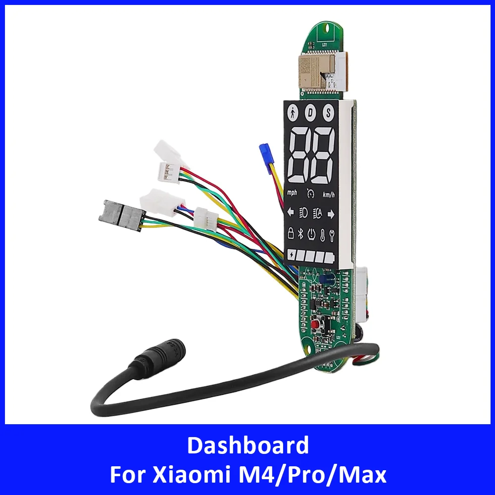 Display Instrument Panel for Xiaomi M4/Pro/Max Electric Scooter Accessories Dashboard Replacement Parts Clear Display Screen