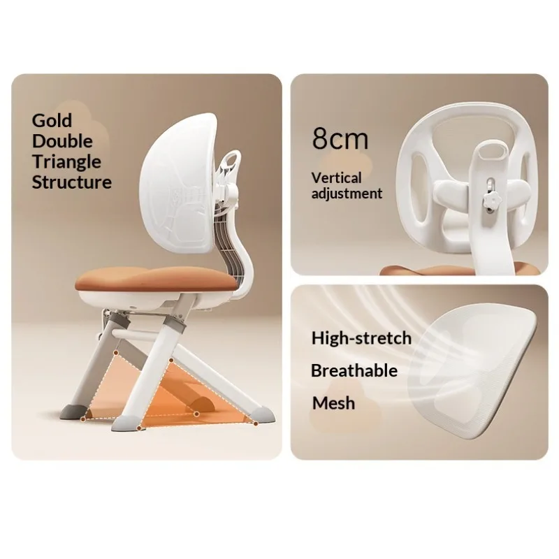 Youth Desk Chair Child Children's Furniture Children's Chair Table Study Chair Kids Girl Dining Toddler Room Growing Gamer Kid