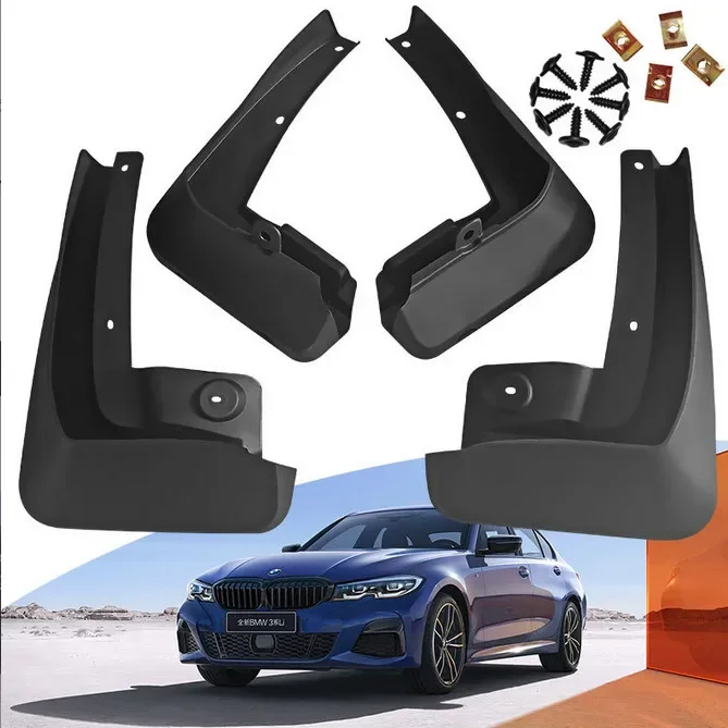 Mud Flap Splash Guards Mudguards Fender FOR 2019-2024 BMW 3 Series M Sport Sedan
