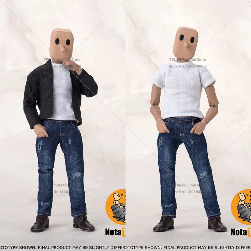 Notatoys Notaman 1/12 Schaal Klassiek Geruit Overhemd Jas Vest Mannelijke Kleding Casual Cool Outfits Set voor 6 inch Action Figure