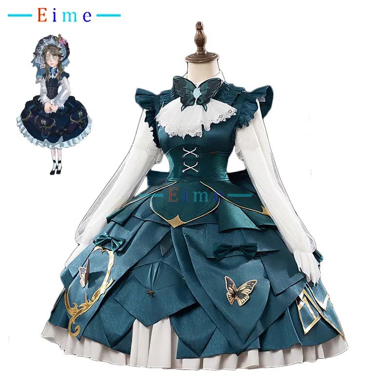 Game Identity V Gardener Cosplay Costume Specimen Gallery Women Fancy Lolita Dress with Hat Halloween Party Suits Custom Made