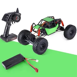 Giocattoli RTR RC 1/10 Bilancia Fuoristrada Auto 4*4 Radiocomando Pronto per Esecuzione Rock Crawler Elettrico Verniciato Finito Camion per il Regalo TH24039