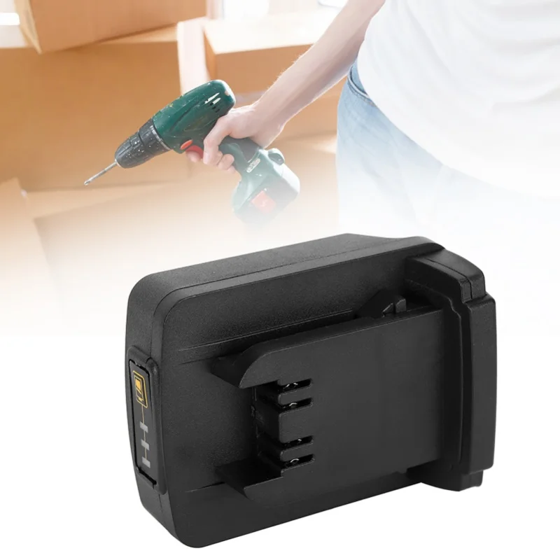 

Battery Adapter Electric Drill Accessory Built-In PCBA For Makita 18V To For MILWAUKEE M18