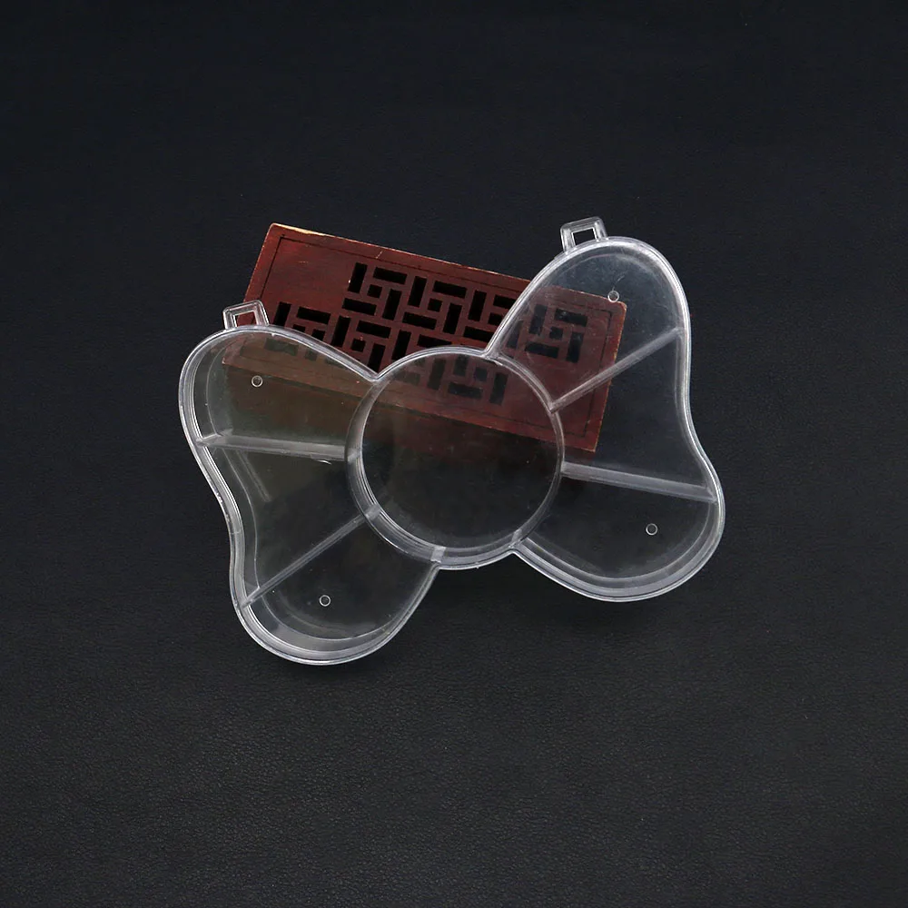 

Bow Tie Shape Plastic Jewelry Packaging Boxes 7 Girds Transparent Bead Handmade Jewelry Accessory Storage Tools 1 Pc Supply