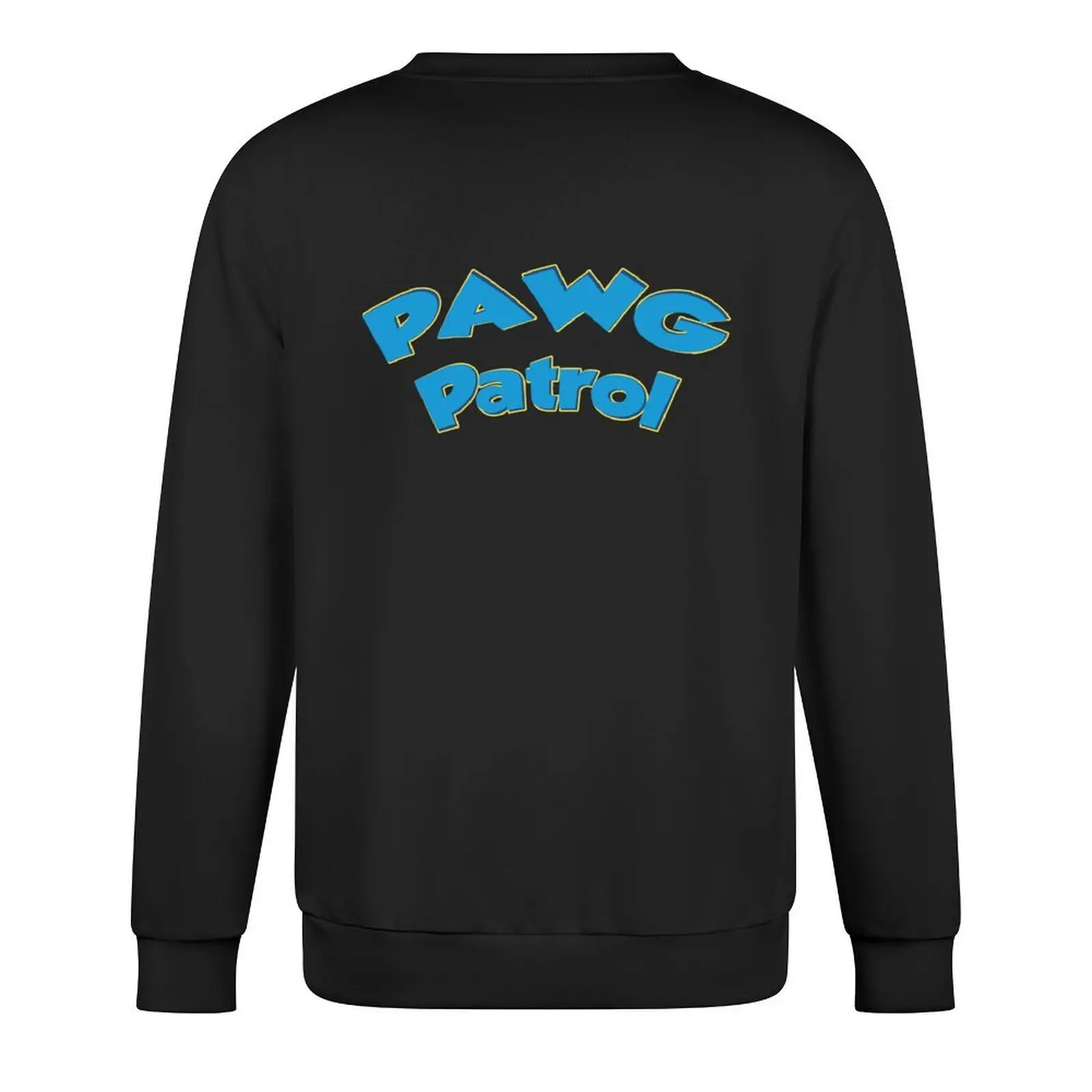 PAWG باترول الكبار شعار محاكاة ساخرة البلوز أنيمي الملابس الرجال الشتاء سترة النمط الياباني الرجال الملابس مقنعين البلوز للرجال