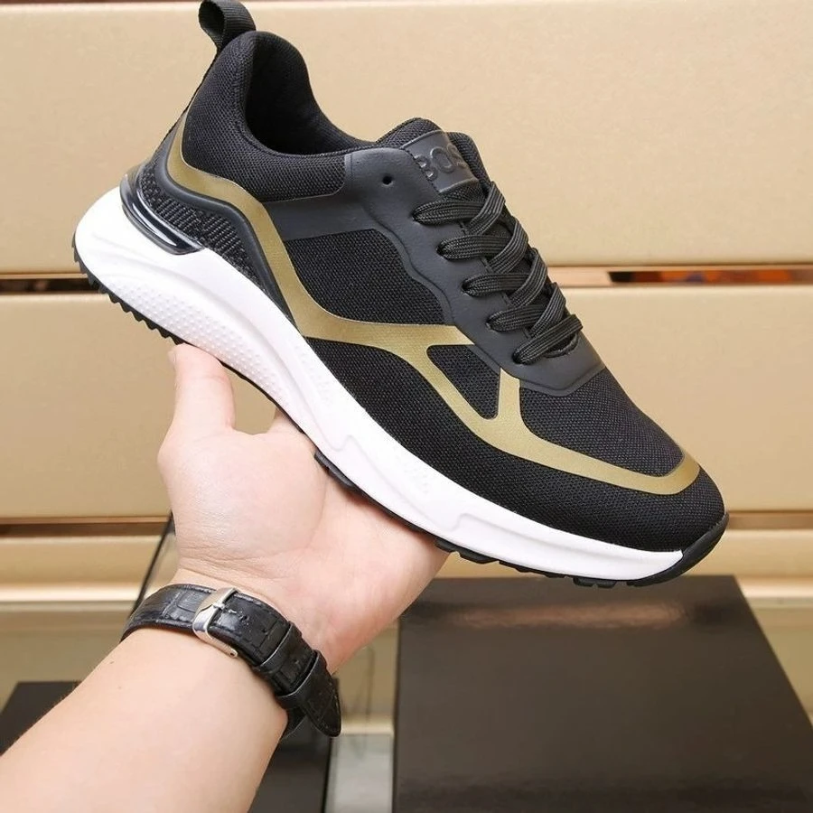

New Men's Sports Casual Shoes Thick Sole Running Shoes Versatile Fashion Sneakers Breathable Mesh