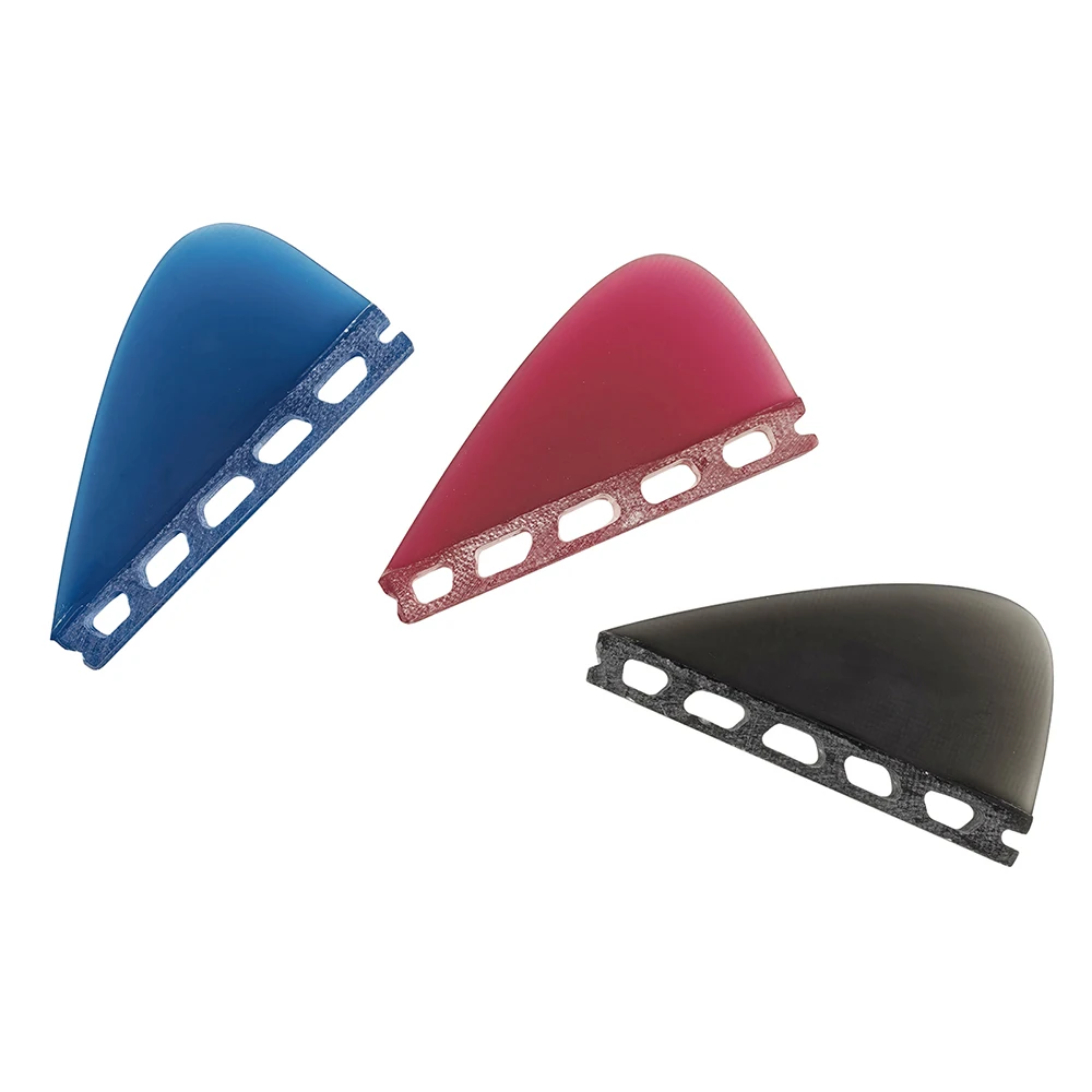 UPSURF FCS/UPSURF FUTURE Sup Board Fin Double Tabs Fin Knubster Centre Kneel Fin Barbatanas De Red Azul Surf Central Fin image 3