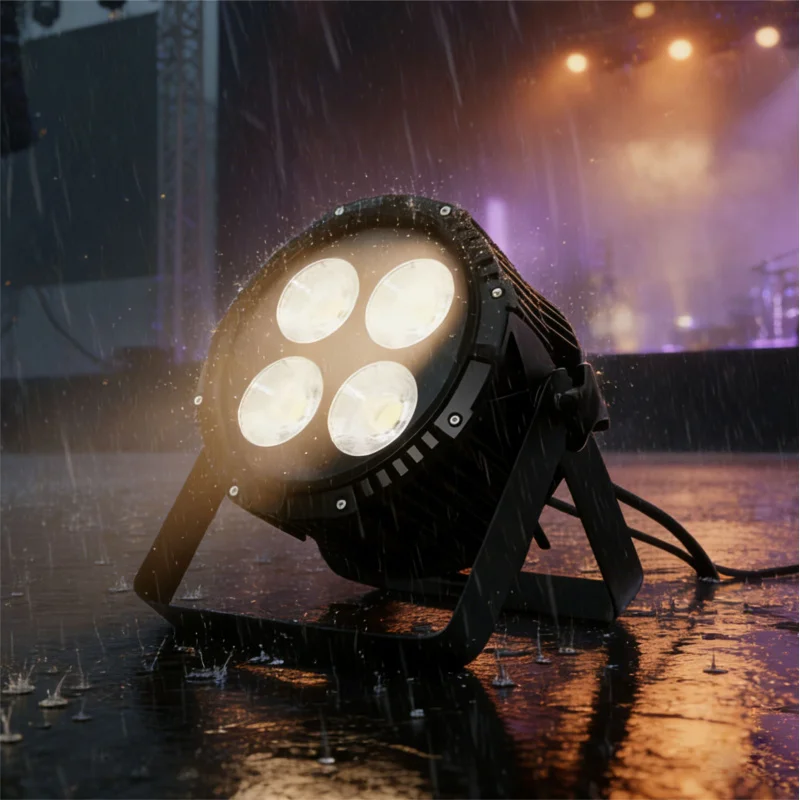 

Водонепроницаемый светодиодный прожектор IP65 для уличной сцены, 200 Вт, регулируемый теплый/холодный белый свет 3200K-6500K, высокий CRI 90, для мероприятий и свадеб