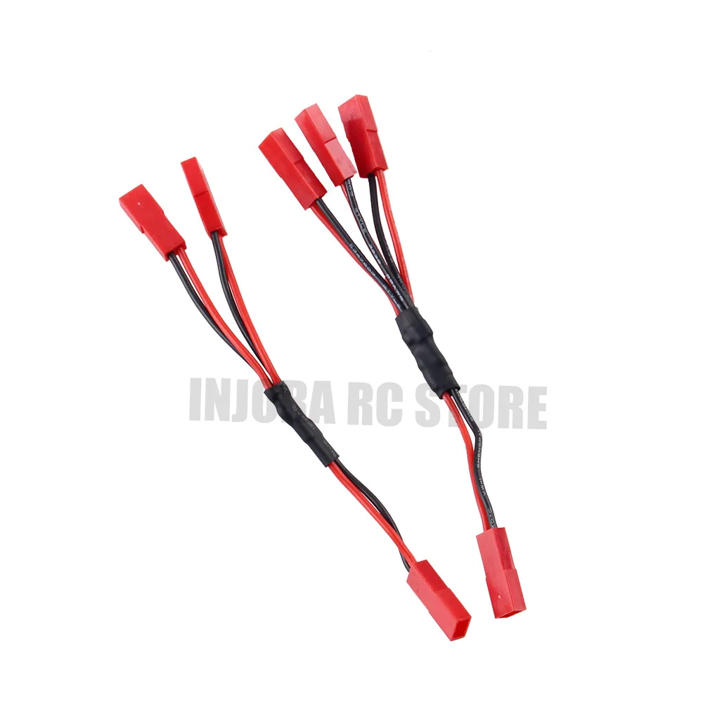 1Pcs TRX-4 13cm ESC Battery JST Female Connector Y Wires for 1/10 RC Crawler TRX4 RC Car