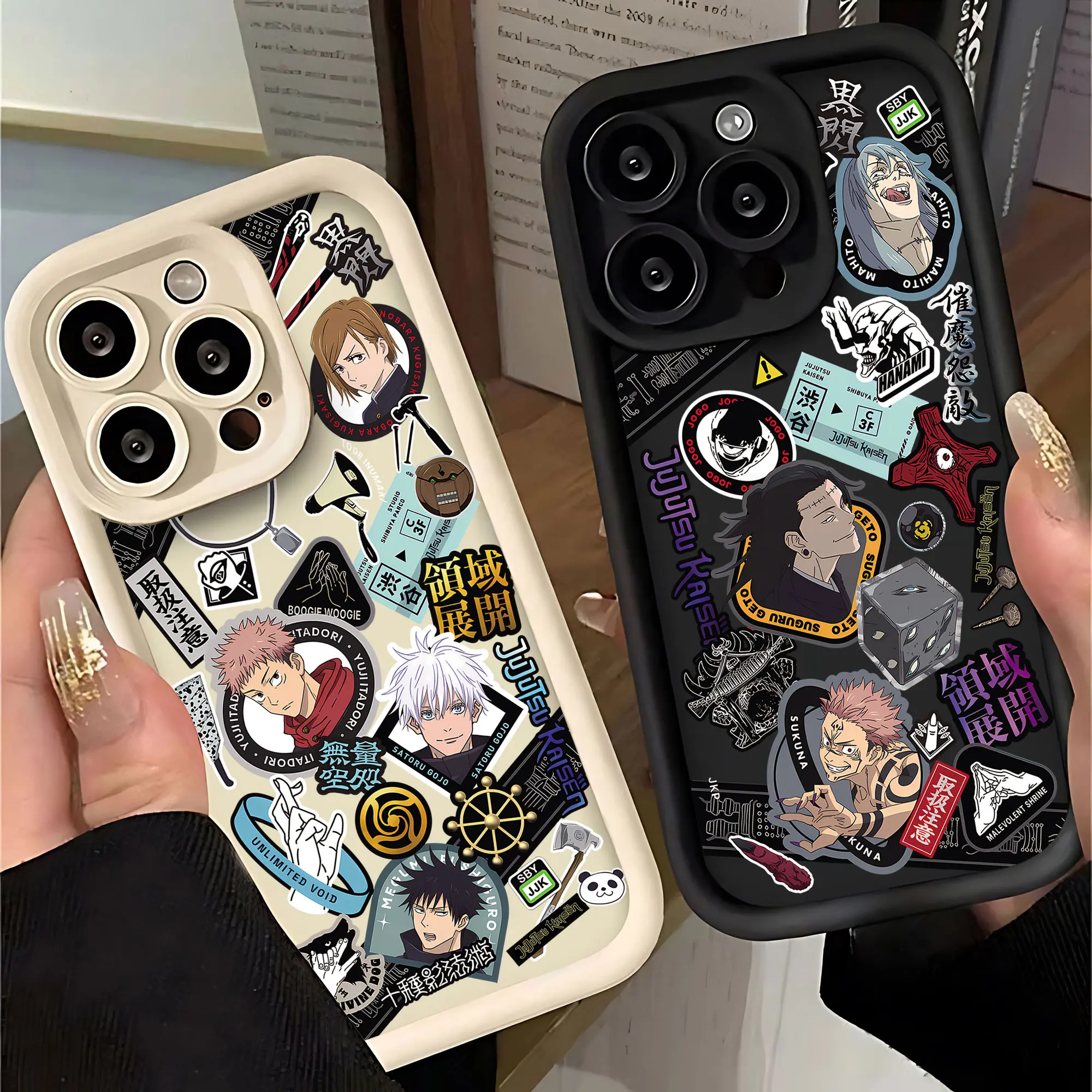 New Jujutsu Kaisen Hot Anime Phone Case for IPhone 16 15 14 13 12 11 Pro Max Mini XR XS X 7 8 Plus Soft TPU Back Cover