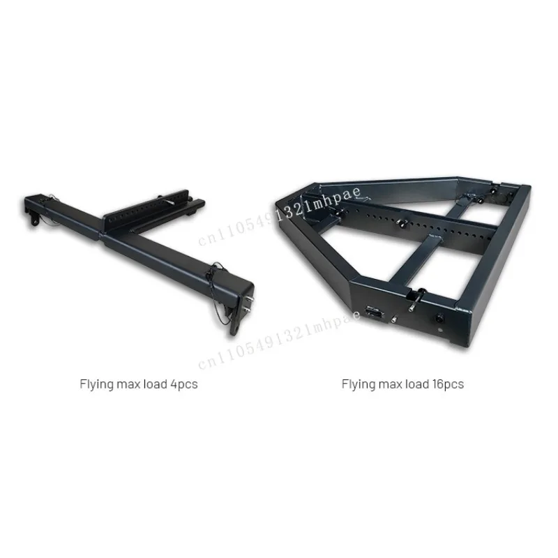 Picture 3: Solution Flight Bumper Large Hardware Load 16 Pieces Dual 10 Active Line Array Speaker System Flight Pole Rigging Frame