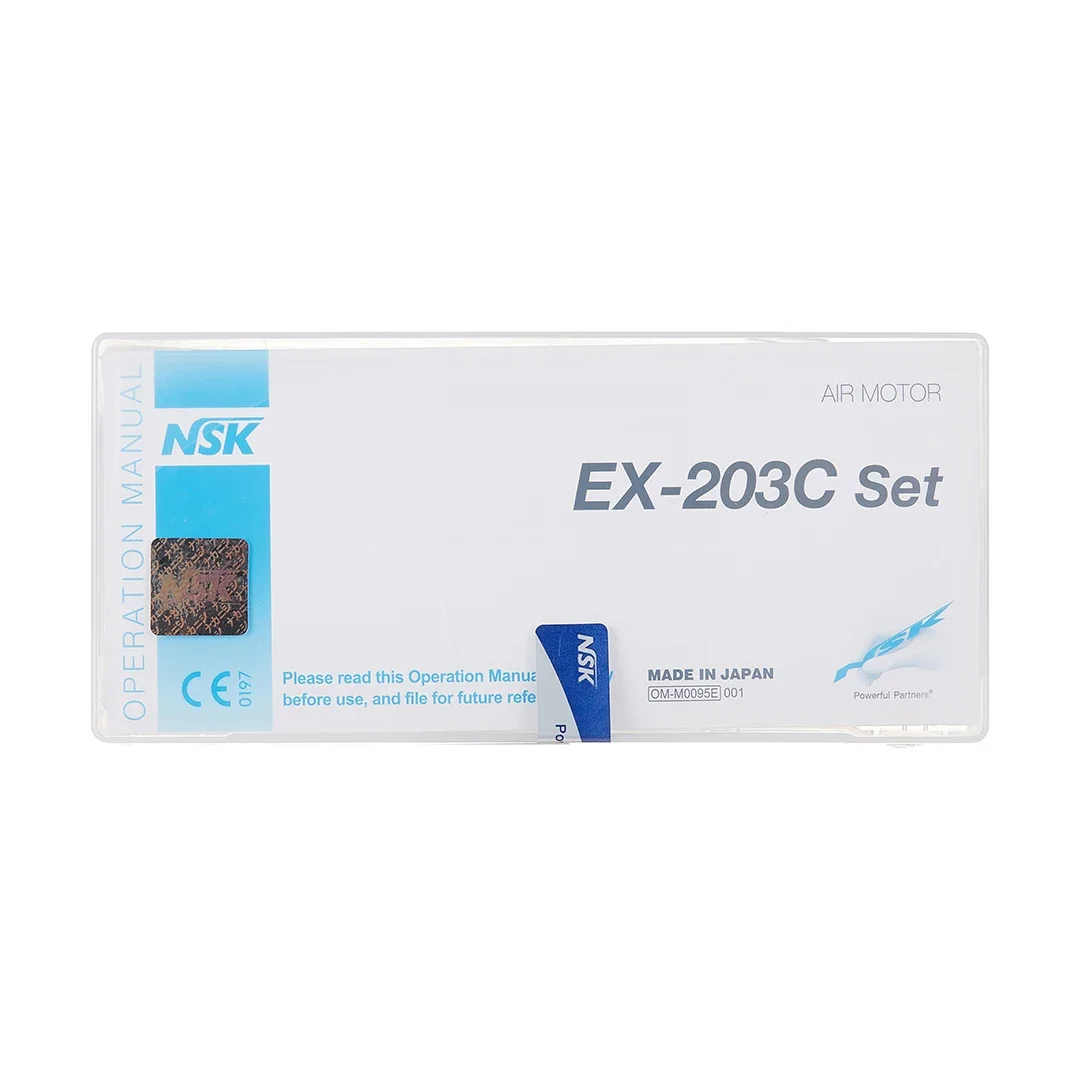 NSK EC EX-6CEX-203C الأسنان 1:1 محرك مباشر كونترا زاوية قبضة يد بسرعة منخفضة طب الأسنان ضد أدوات تلميع زاوية كونترا