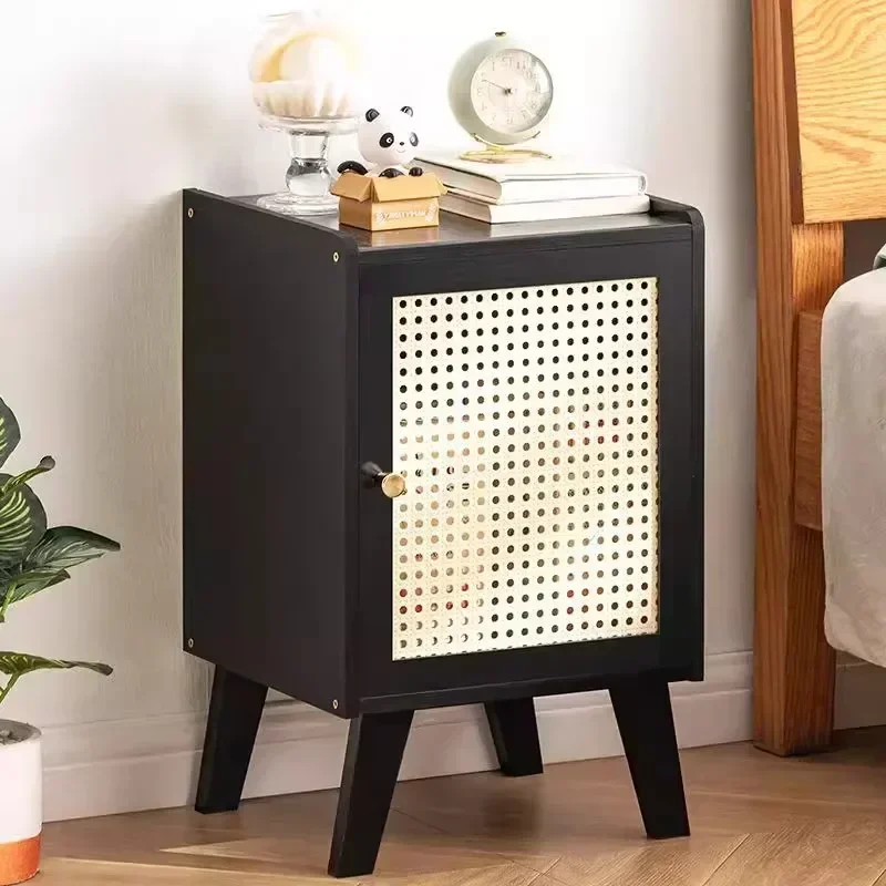 Internet Celebrity Bedside Table Simple Modern Small Simple Shelf Ultra Narrow Crevice Cabinet Side Cabinet Bedroom Locker
