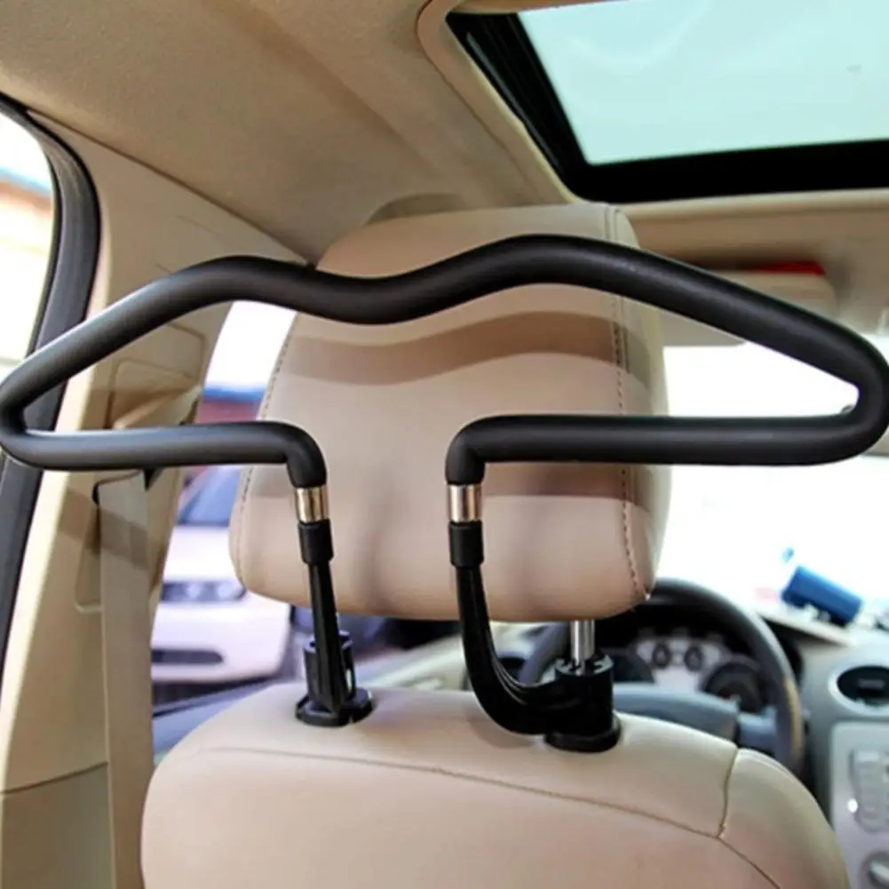 450*250mm Universeller Weicher Auto-Kleiderbügel für die Rücksitz-Kopfstütze, Kleiderbügel für Jacken und Anzüge, Halterung für Auto-Zubehör – Detail 4
