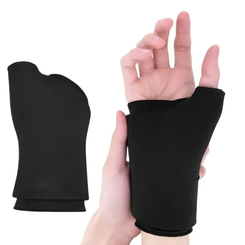 2PCS Hot and Cold Relief Gel Hand Sleeve, Heat or Ice Therapy for Hand, Wrist, and Thumb, Soft-Touch Stretch Fabric