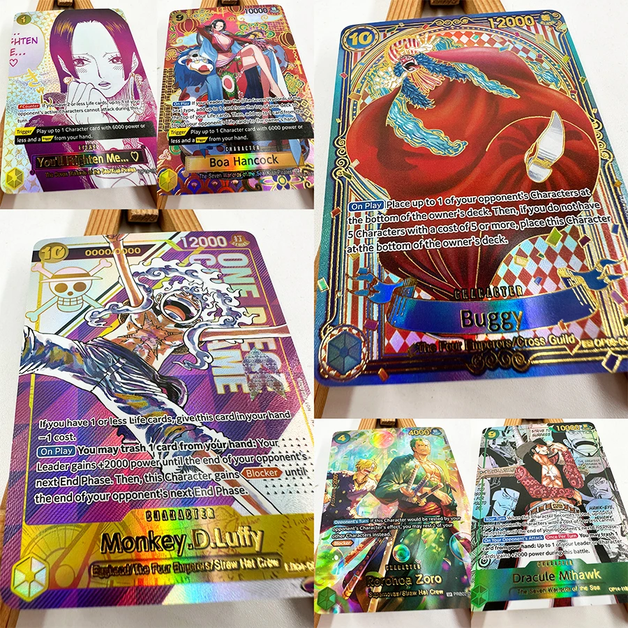 OPCG ONE PIECE  Nika Luffy Ace Nami English Toys Hobbies Hobby Collectibles Game Collection Anime Cards