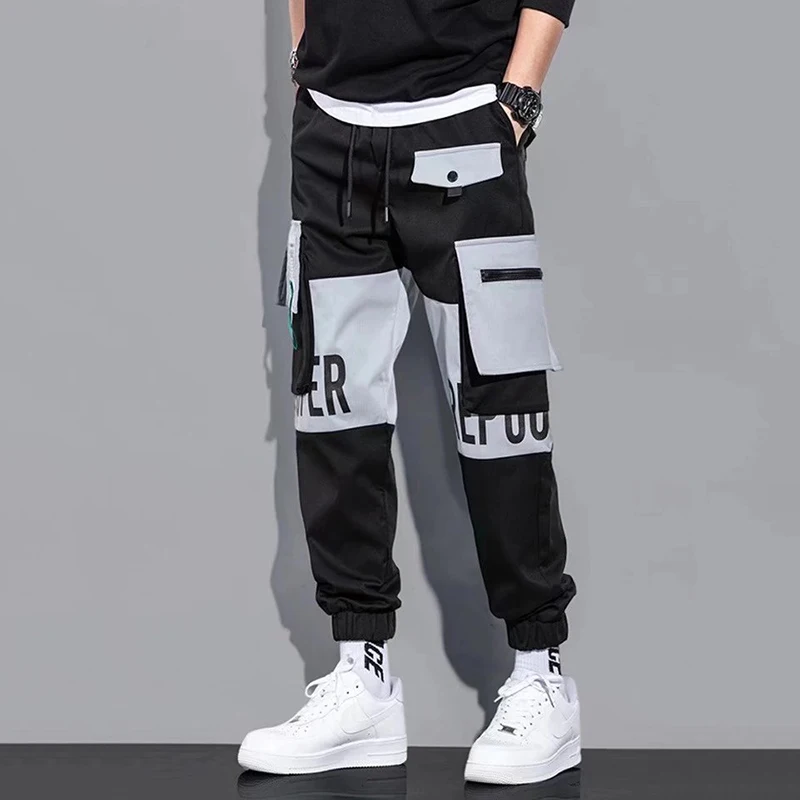 Men Versatile Casual Pants Male Summer Thin New Style Straight Leg Cargo Pants Classic Streetwear Quick Dry Ice Silk Pants