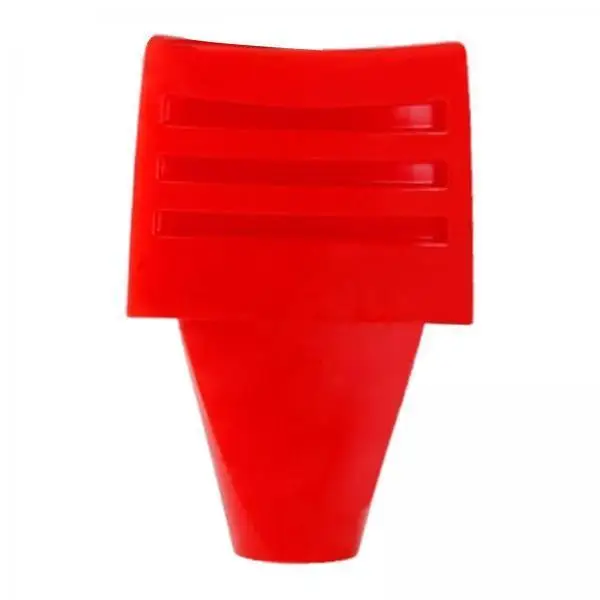 Snowblower Throttle Control Knob Red Plastic Replacement Easy Fit Compact Engine Accessory for Garden Patio