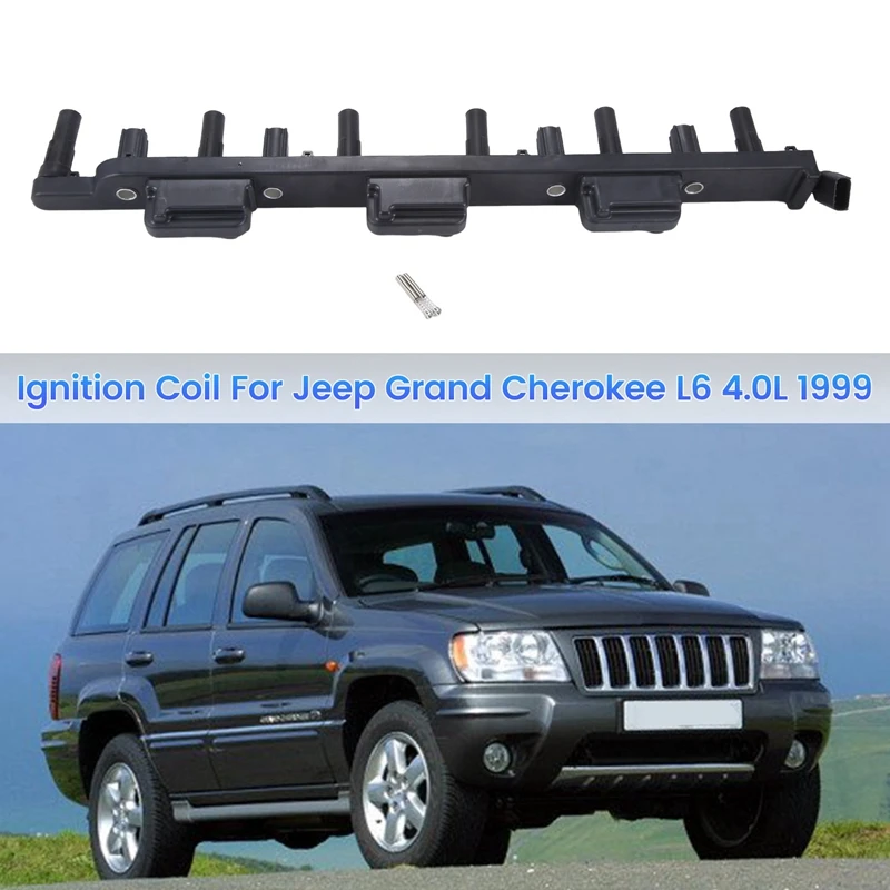 

56041019 Автомобильная Катушка зажигания для Jeep Grand Cherokee L6 4.0L 1999 UF293