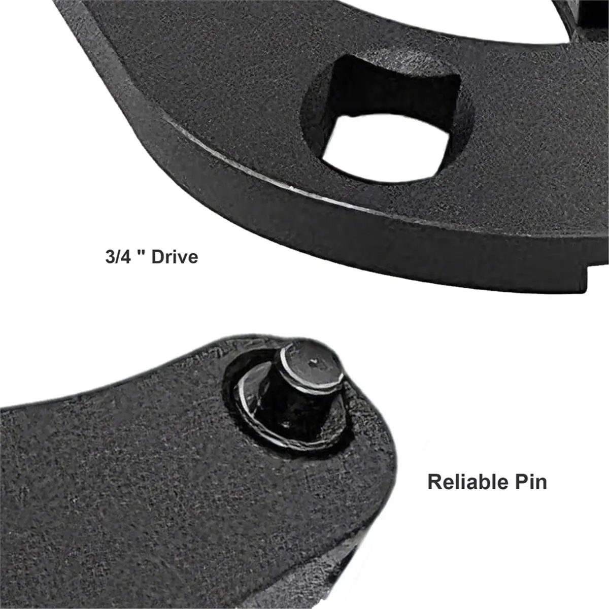Home Tool Universal Adjustable Gland Nut Wrench Kit 1266 for Hydraulic Cylinder Maintenance