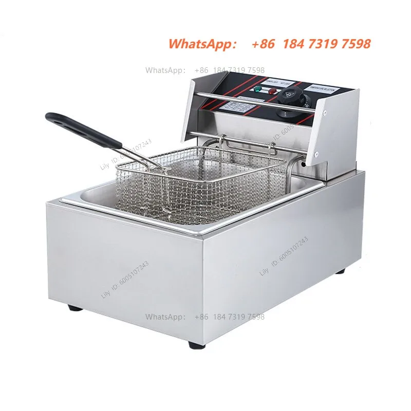 110V Stainless Steel, Fryer, Fried Chicken Stove, Fryer, Commercial