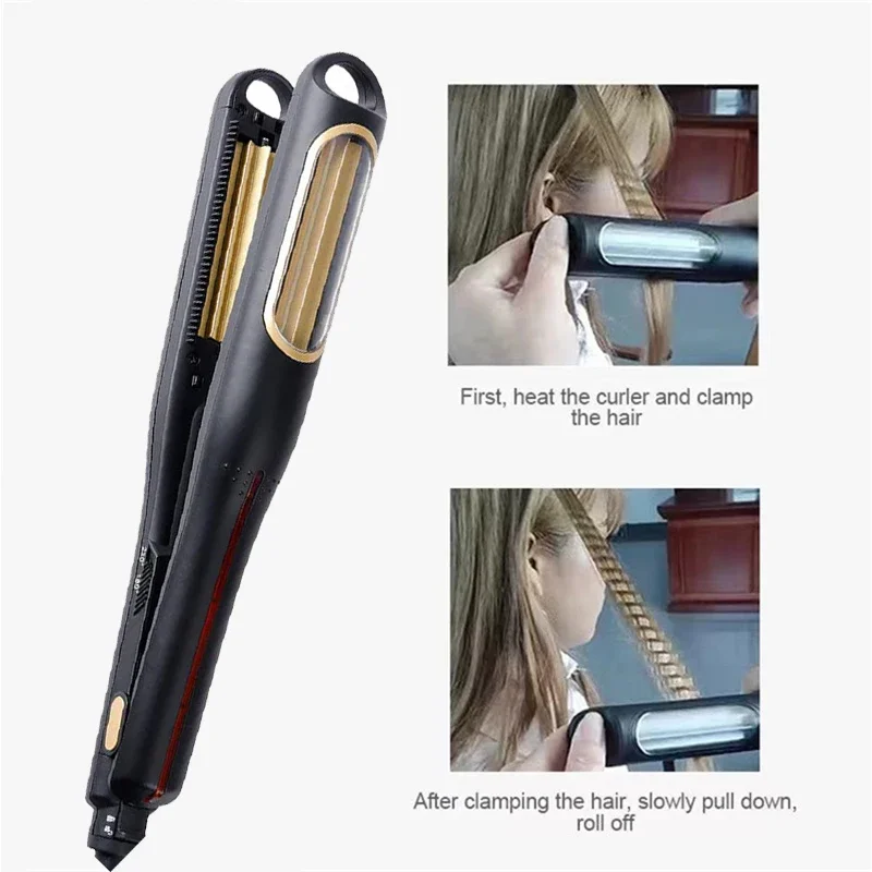 New Electric Unique Design Professional Automatic Hair Curler For Corn Style Little Waver Curling Plate Curl Hair