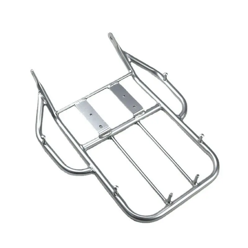 

Silver Motorcycle Rear Luggage Rack Back Bracket Carrier for Honda XR250 XR400 XR 1996-2004 1998 2000 2002 Dirt Bike Off-Road