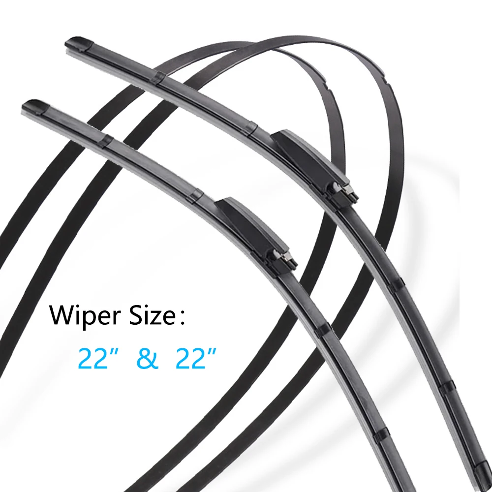 for Audi A4 B6 B7 8E 8H 2004 2005 2006 2007 2008 Facelift 2x Car Wiper Blades Front Windscreen Windshield Wipers Car Accessories