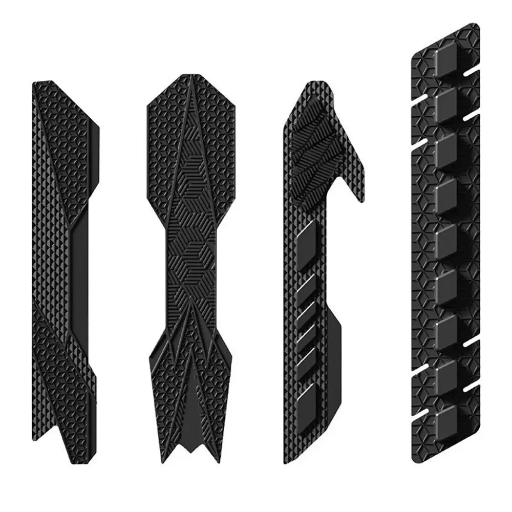 Silicone Bike Chain Sticker Self-Adhesive Scratch-Resistant Bike Chain Guard Protector Lightweight Bicycle Accessories