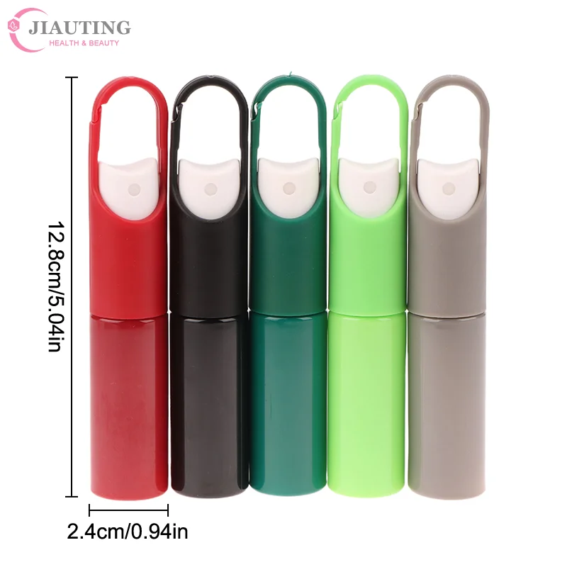 20 ml Mini Tragbare Nachfüllbare Duft Hand Sanitizer Alkohol Haken Tragbare Flasche Mit Spray Pumpe Leere Parfüm Behälter
