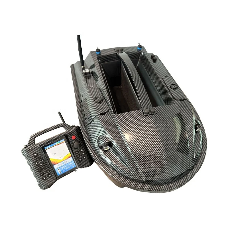 Barco de Isca RC de Grande Porte para Pesca de Carpas em Água Salgada com GPS e Sonar
