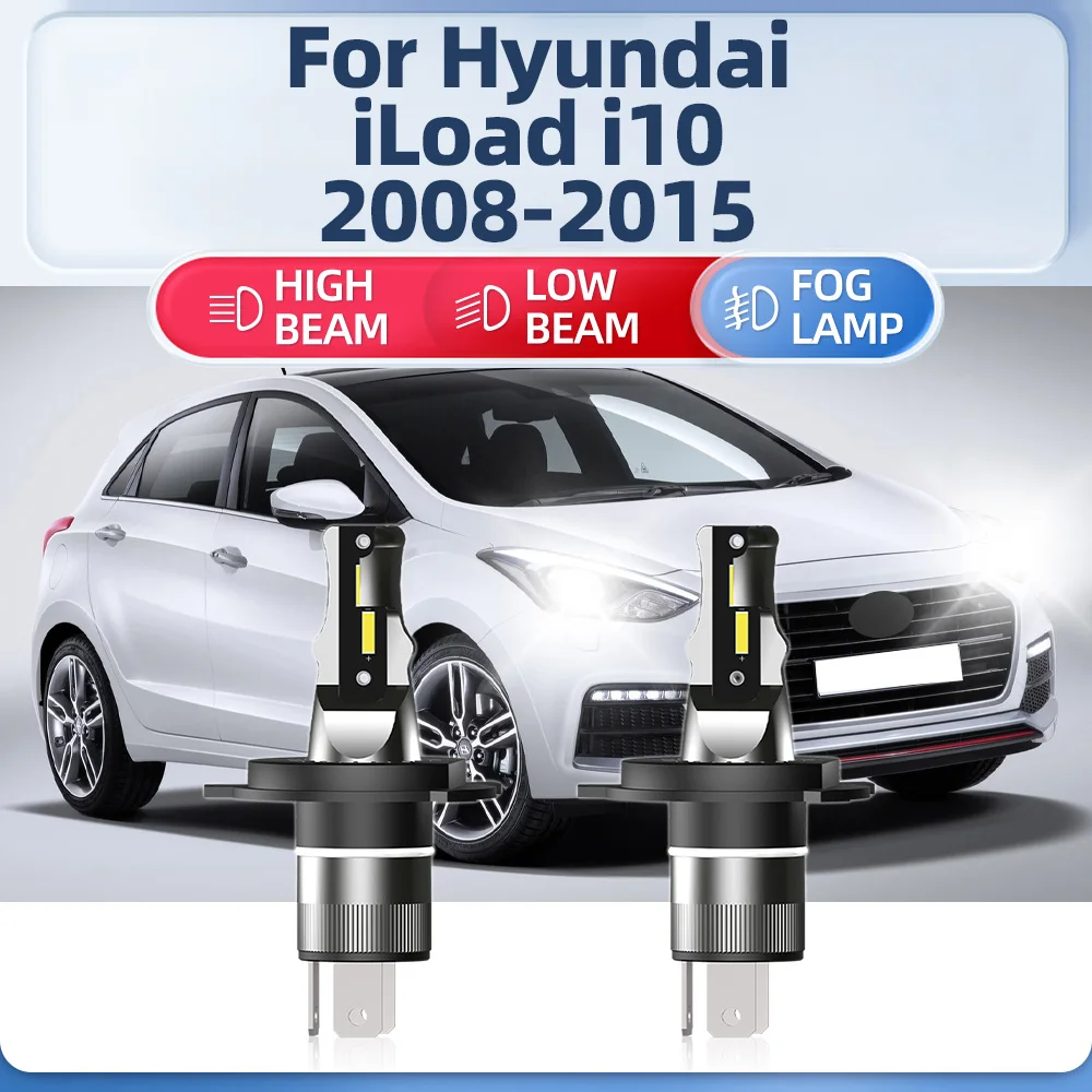 

LED Headlight Bulb 20000LM Canbus Car Lights 6000K Turbo Lamps 12V For Hyundai iLoad i10 2008 2009 2010 2011 2012 2013 2014 2015